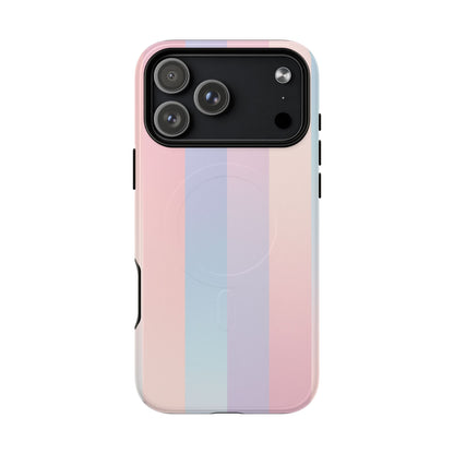 Pastel Stripe Blend Case for iPhone | MagSafe
