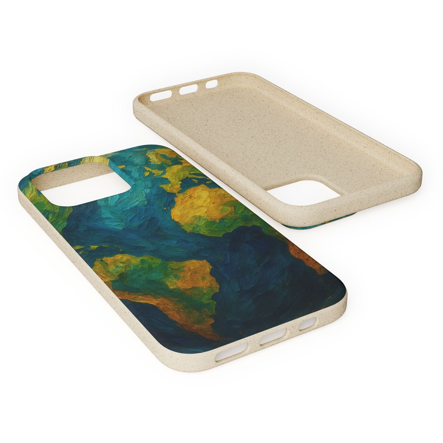 Biodegradable Phone Case — Earth Illustration Eco-Friendly Case  Shamo's