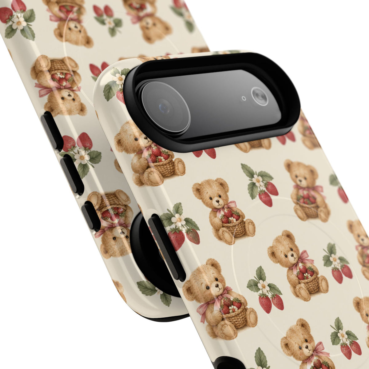 Teddy Berry Basket iPhone Case with MagSafe