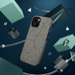 Cracked Concrete Texture iPhone Case with MagSafe compatibility  Shamo's