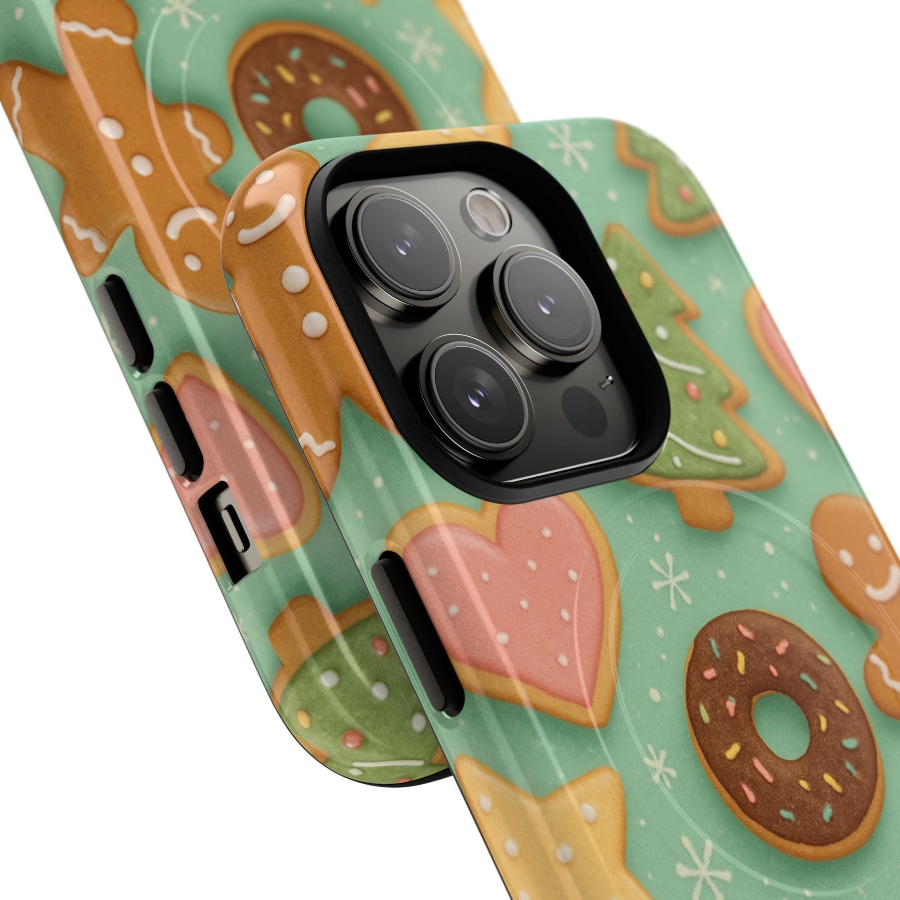 Holiday Cookie Pattern iPhone Case — MagSafe compatible  Shamo's