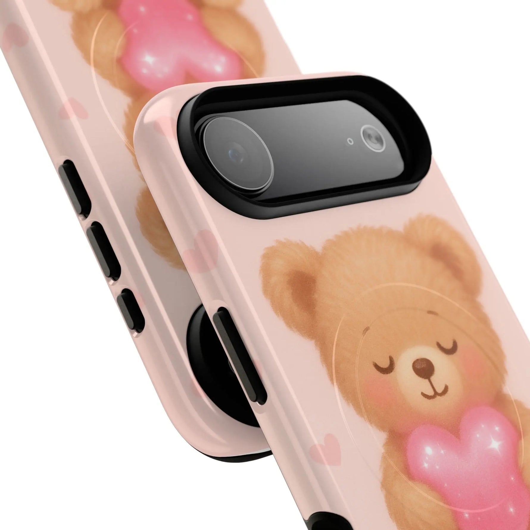 Heart Hug Teddy Bear iPhone Case – with MagSafe  Shamo's