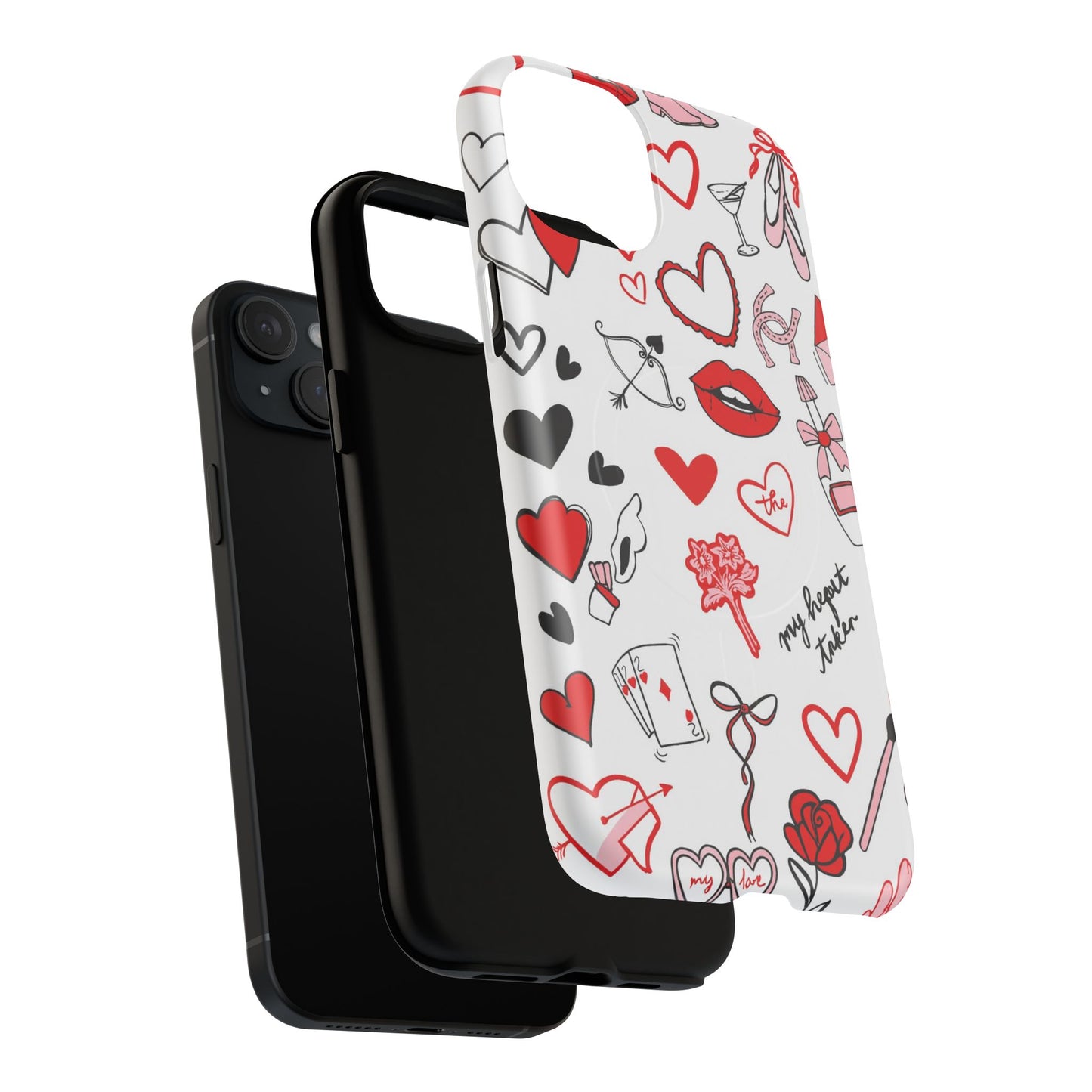 Love Doodle Tough iPhone Case (MagSafe compatible)