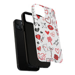 Love Doodle Tough iPhone Case (MagSafe compatible)  Shamo's