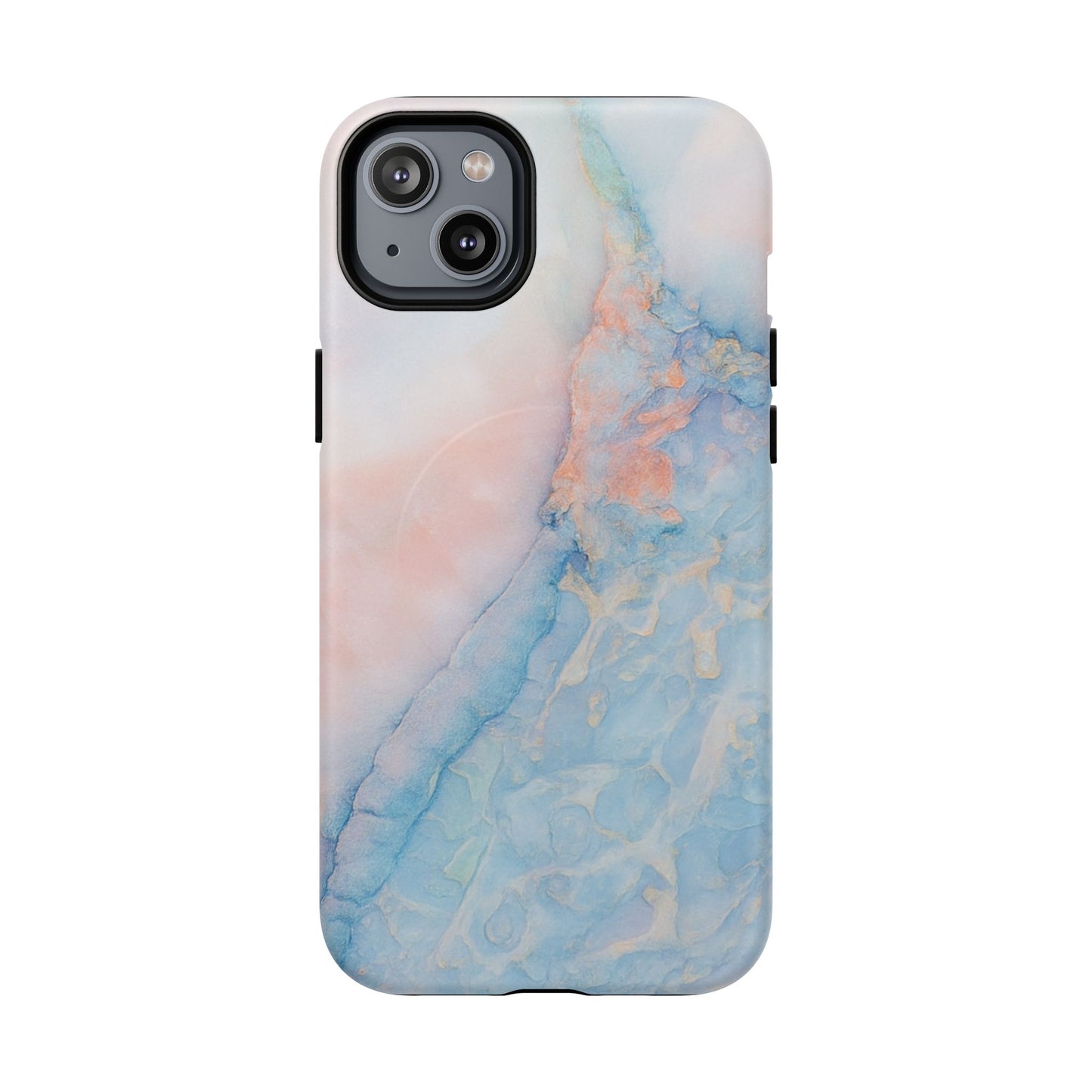 Marble Pastel iPhone Case (MagSafe compatible)