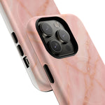 Blush Pink Marble iPhone Case with MagSafe  Shamo's