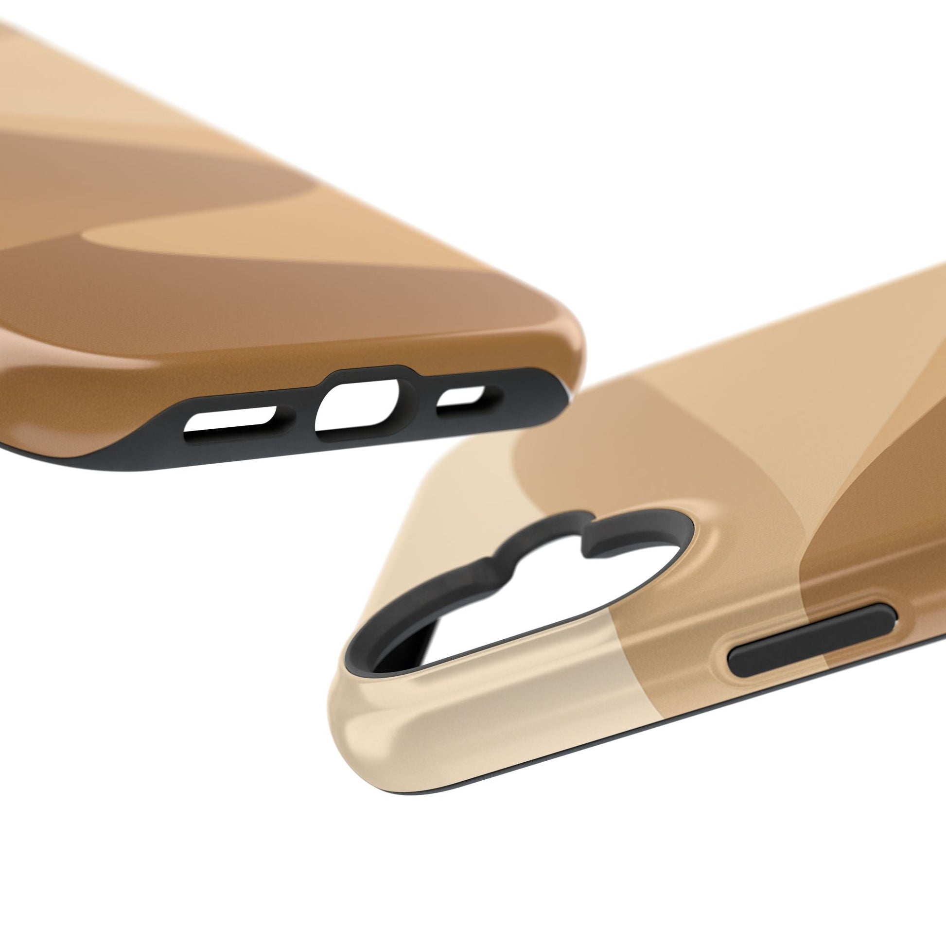 Neutral Desert Wave Design iPhone Case | MagSafe  Shamo's