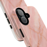 Blush Pink Marble iPhone Case with MagSafe  Shamo's