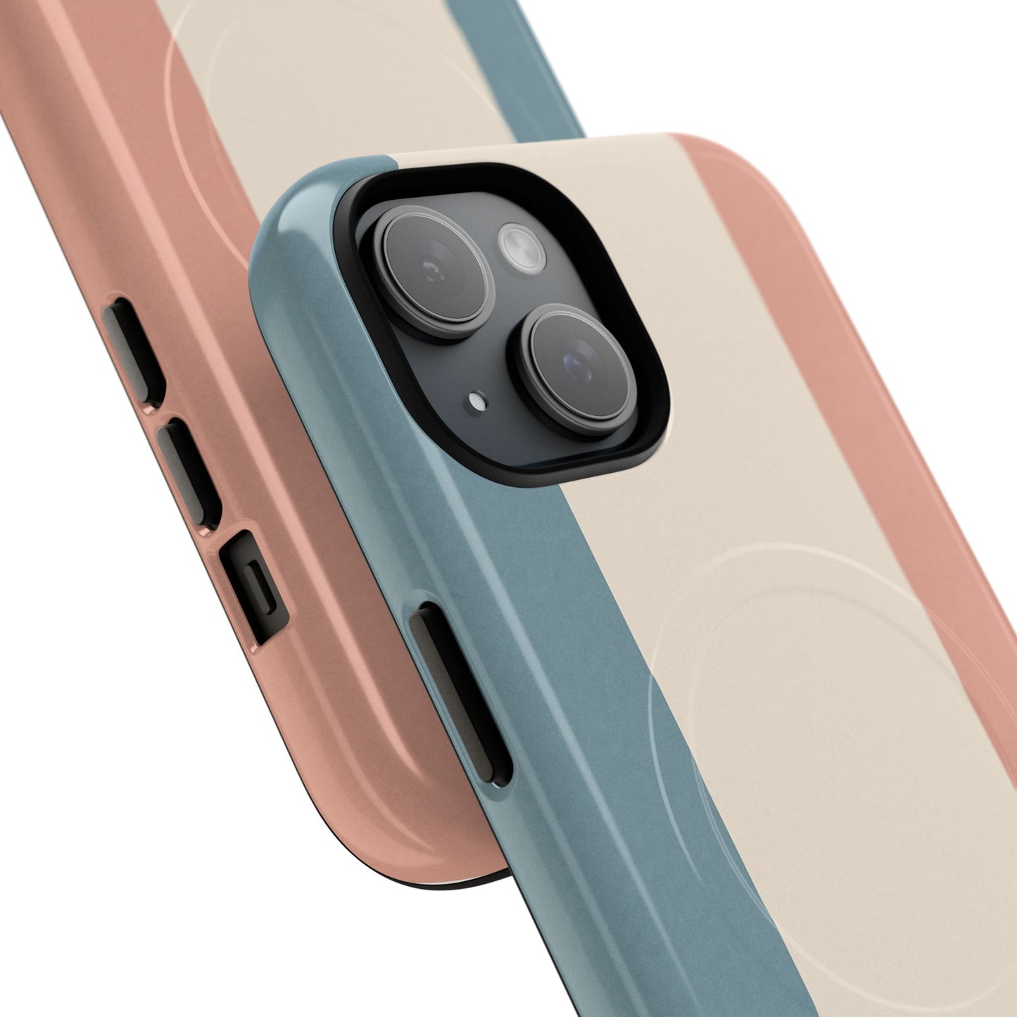 France Flag iPhone Case in Pastel Colors | MagSafe