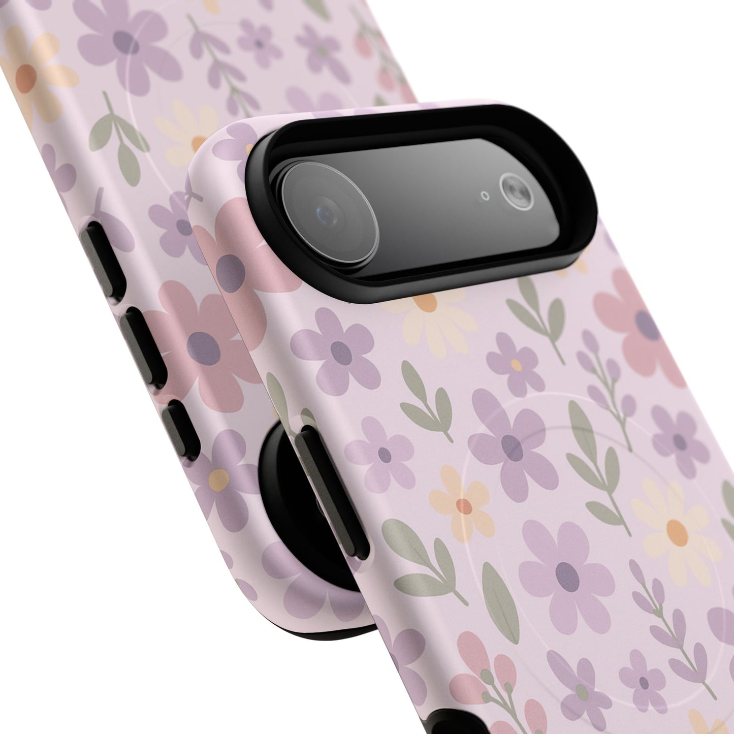 Floral Magnetic | Compatible with MagSafe Phone Case - Stylish and Durable Protection