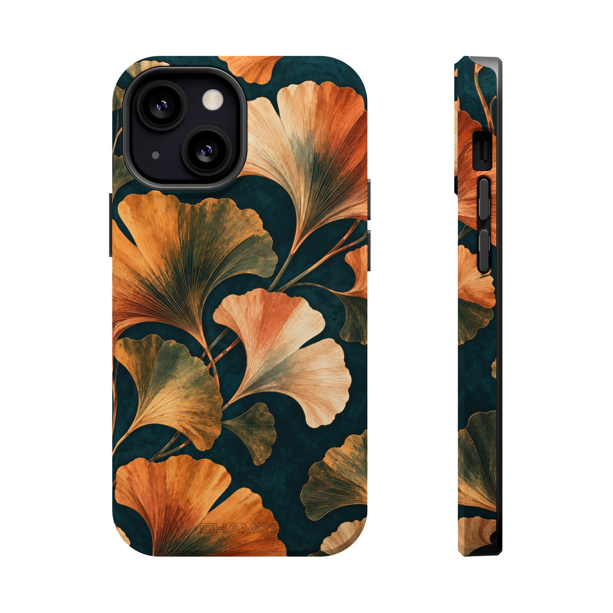 Nocturne Ginkgo MagSafe phone case for iPhone 13 Mini, matte finish #iphone-13-mini