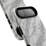 Silver Mist Marble iPhone Case with MagSafe  Shamo's