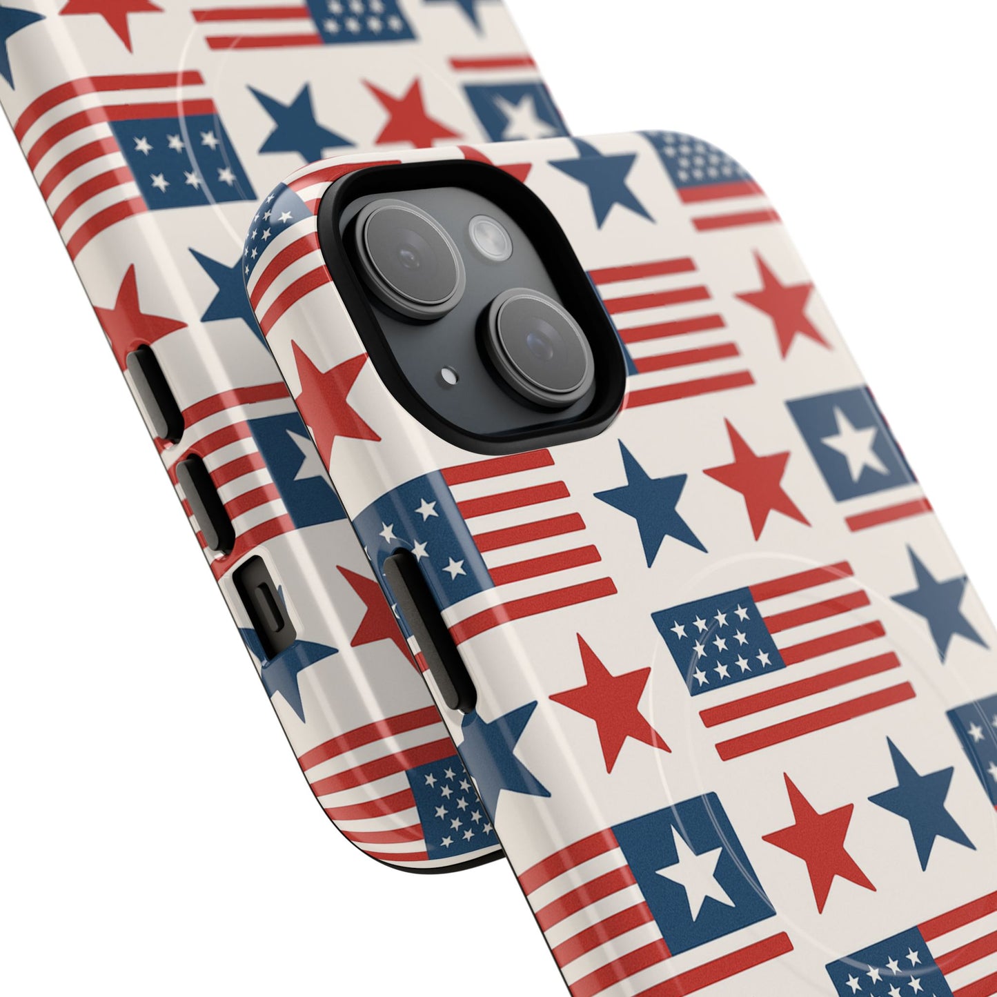 Patriotic American Flag iPhone Case | MagSafe