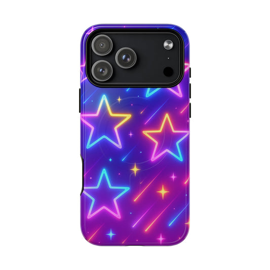 Neon Starburst iPhone Cases – with MagSafe
