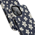 Navy Blossom Floral iPhone Case | MagSafe  Shamo's