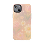 Sparkle Garden Floral iPhone Case with MagSafe - Shamo's