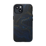 Midnight Marble iPhone Case with MagSafe - iPhone 13 / Matte - Shamo's