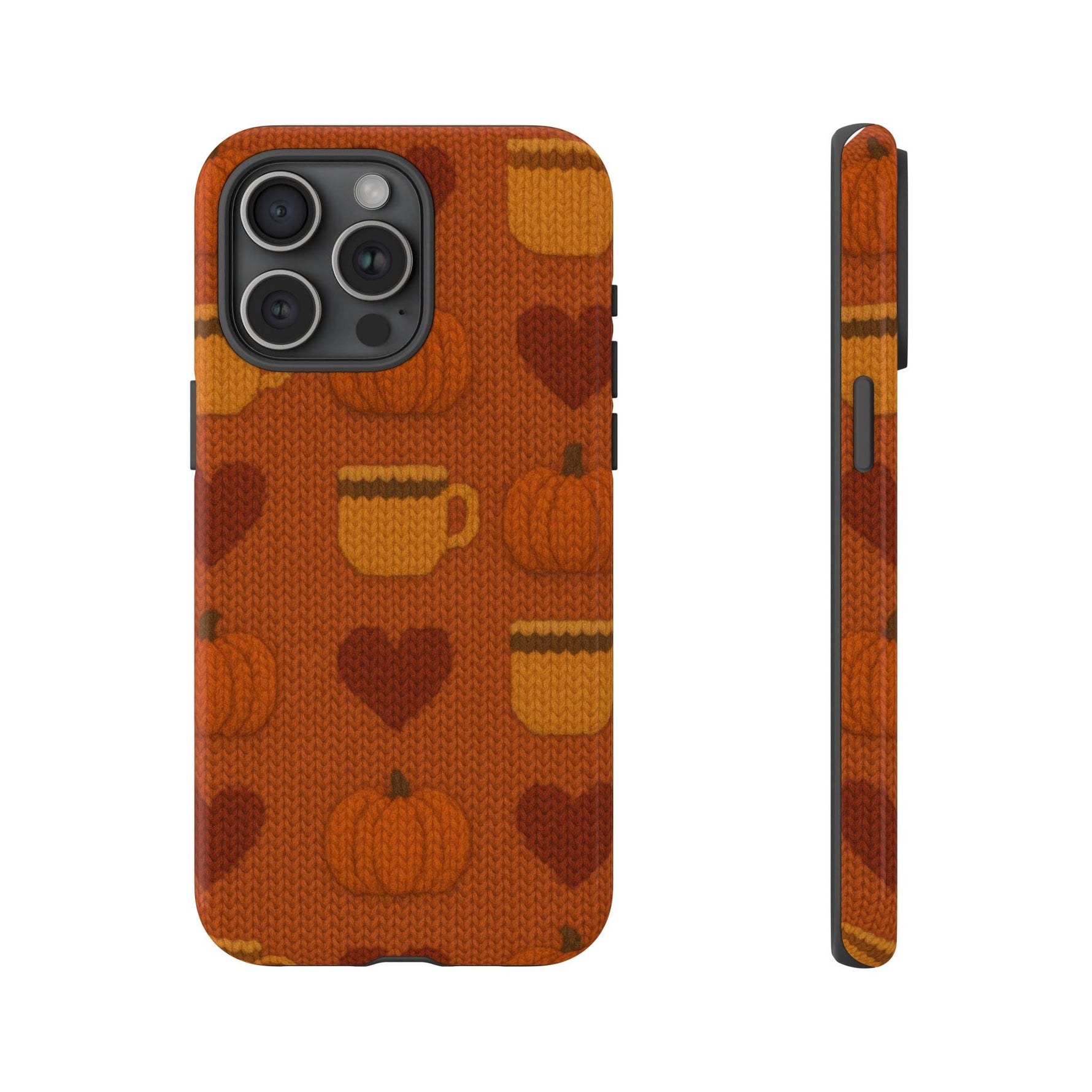Fall Pumpkin & Coffee iPhone Case  Shamo's iPhone 15 Pro Max / Glossy