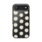 Clear Daisy Floral Phone Case, Impact-Resistant, Anti-Yellowing, Camera & Screen Protection - iPhone 17 Air / Without gift packaging - Shamo's