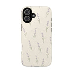 Lavender Minimal Bloom iPhone Case with MagSafe - Shamo's