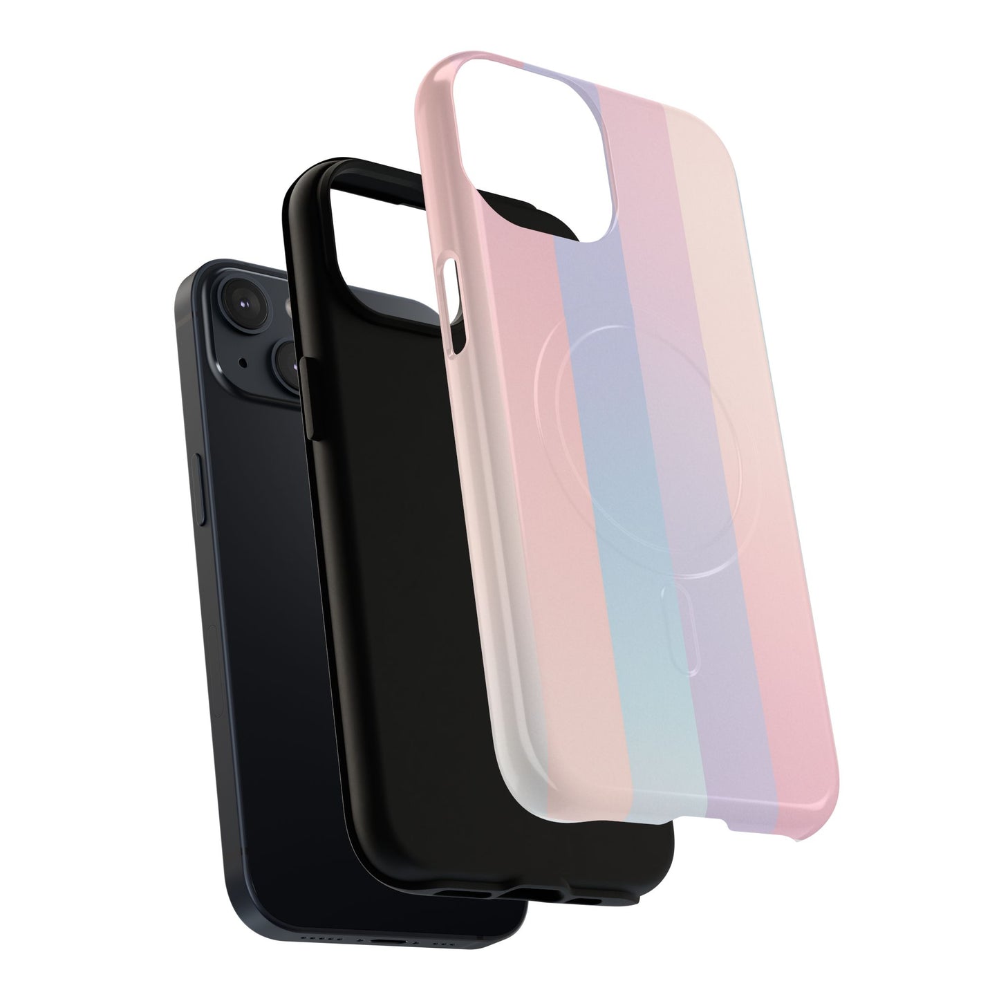 Pastel Stripe Blend Case for iPhone | MagSafe