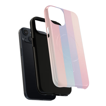 Pastel Stripe Blend Case for iPhone | MagSafe