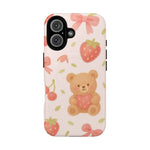 Teddy Berry Basket Friends iPhone Case with MagSafe - Shamo's