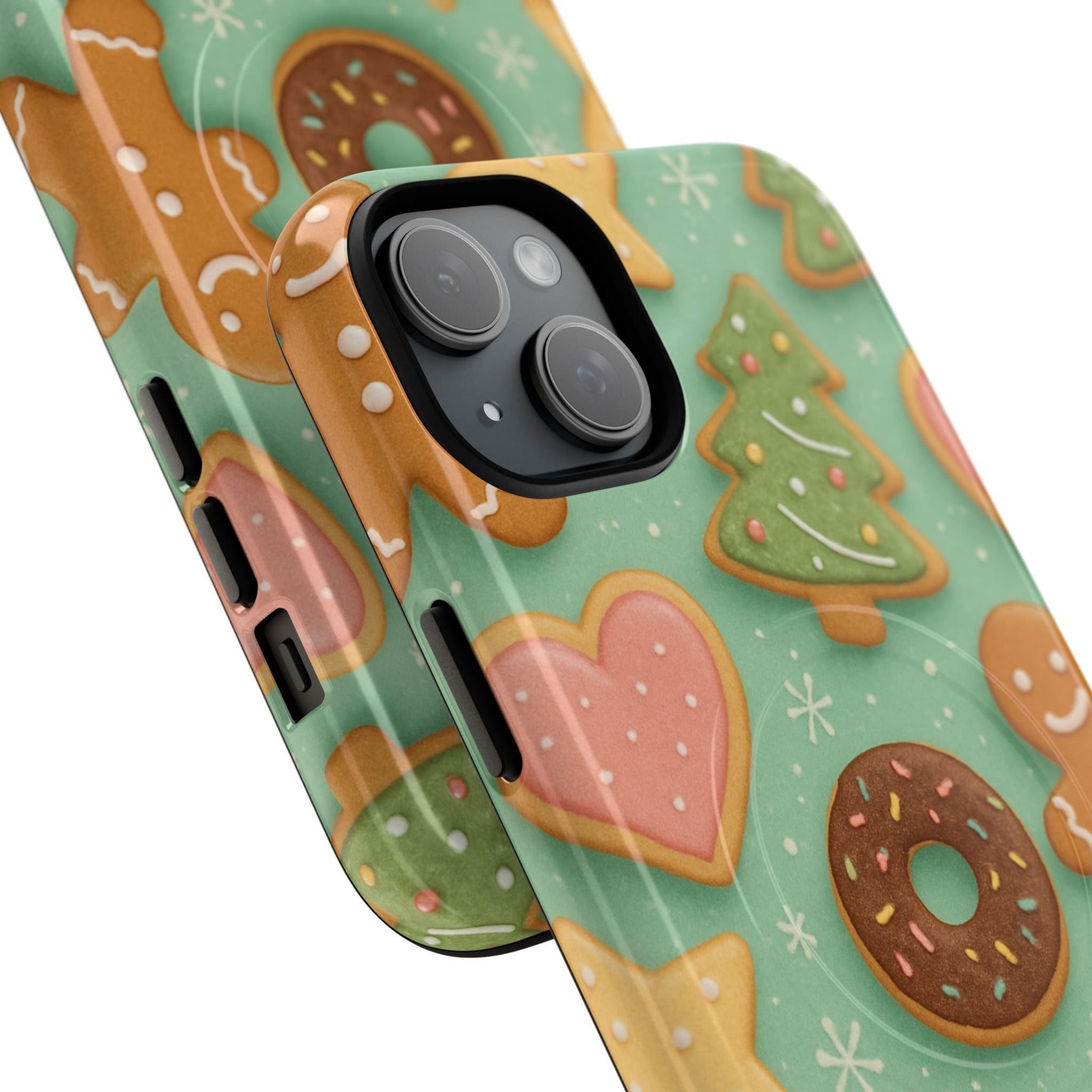 Holiday Cookie Pattern iPhone Case — MagSafe compatible  Shamo's