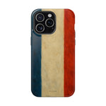 France Flag Tough Impact MagSafe iPhone Case