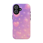 Galactic Hearts iPhone Case with MagSafe - Shamo's