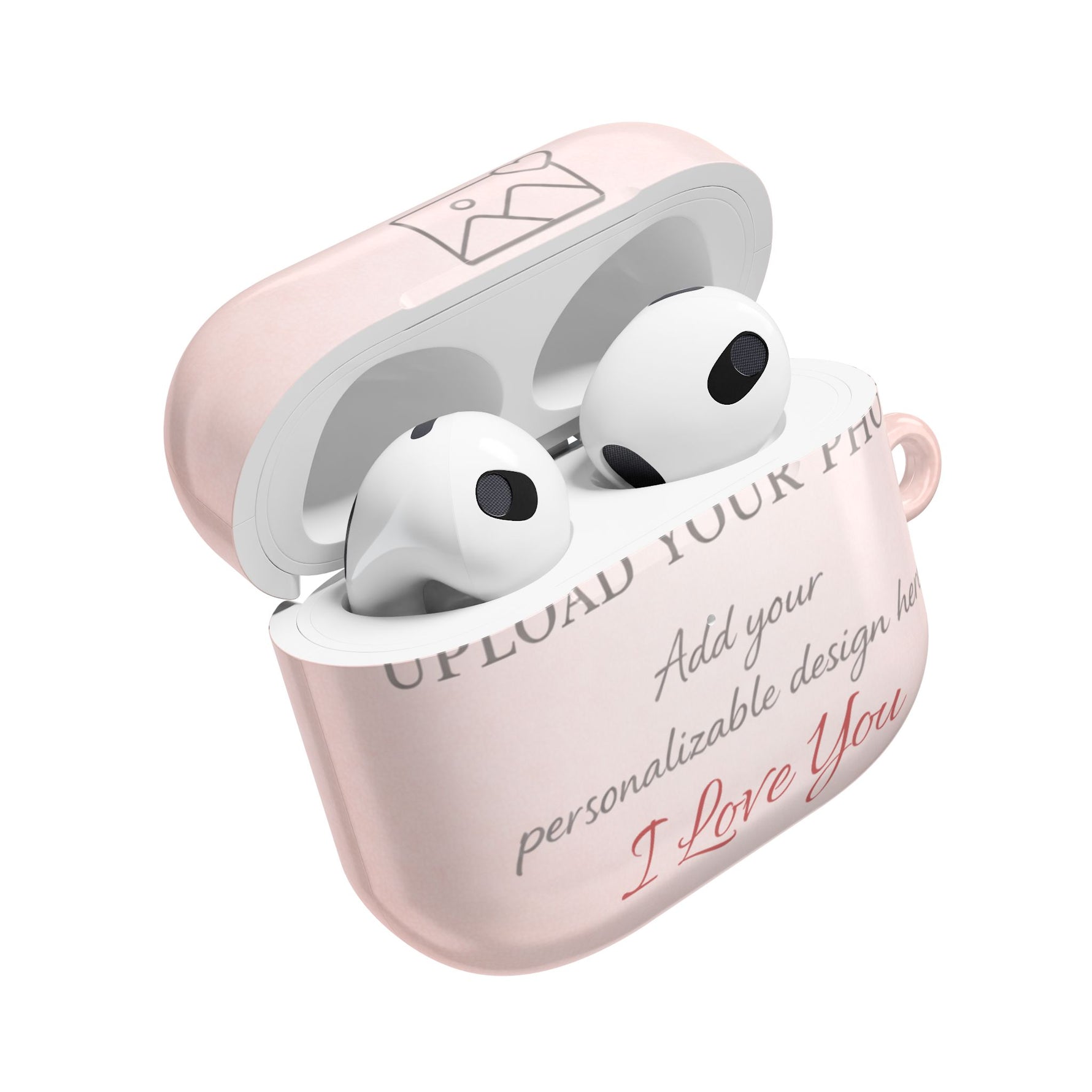 Personalizable AirPods Case | Custom Text & Photo - AirPods Pro Gen 1 / White / Glossy - Shamo's
