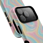 Rainbow Marble Swirl iPhone Case with MagSafe  Shamo's