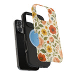 Floral Vintage Garden iPhone Case — with MagSafe
