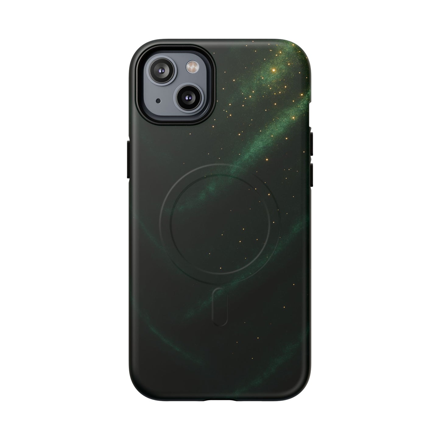 Luxury Series Emerald Galaxy iPhone Case with MagSafe - Shamo's