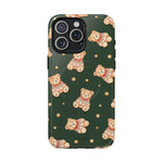 Funda para iPhone con diseño de osito de peluche y corazón (con MagSafe)