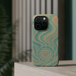 “Flow of Time” iPhone Case with MagSafe Compatibility  Shamo's