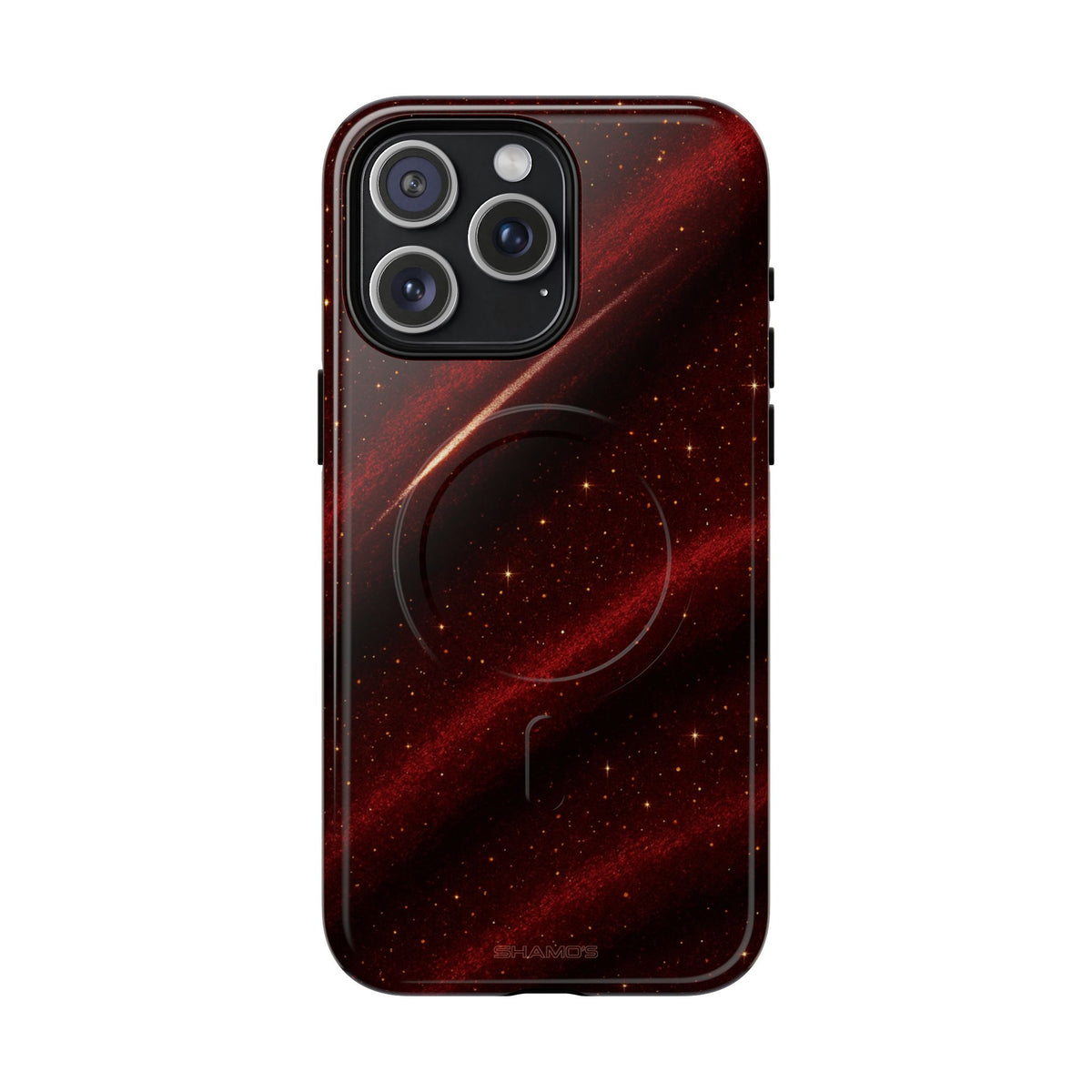 Red Nebula iPhone Case with MagSafe