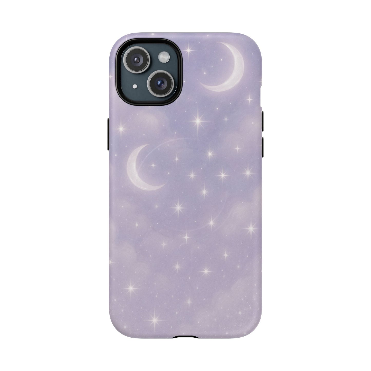 Celestial Lavender iPhone Case — Moon & Stars MagSafe Compatible - Shamo's