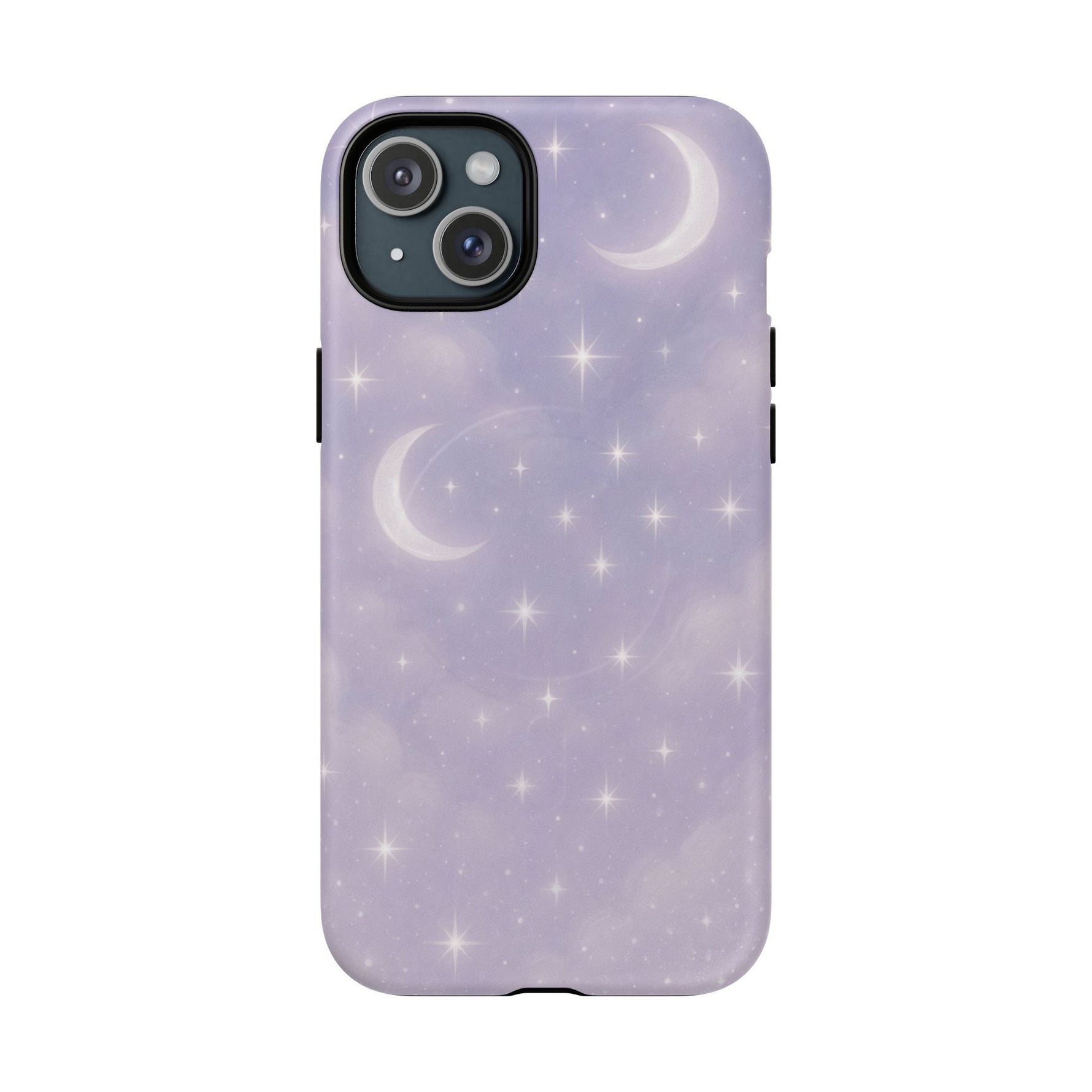 Celestial Lavender iPhone Case — Moon & Stars MagSafe Compatible - Shamo's