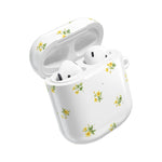 AirPods Case, French Petite Yellow Floral Protective Cover