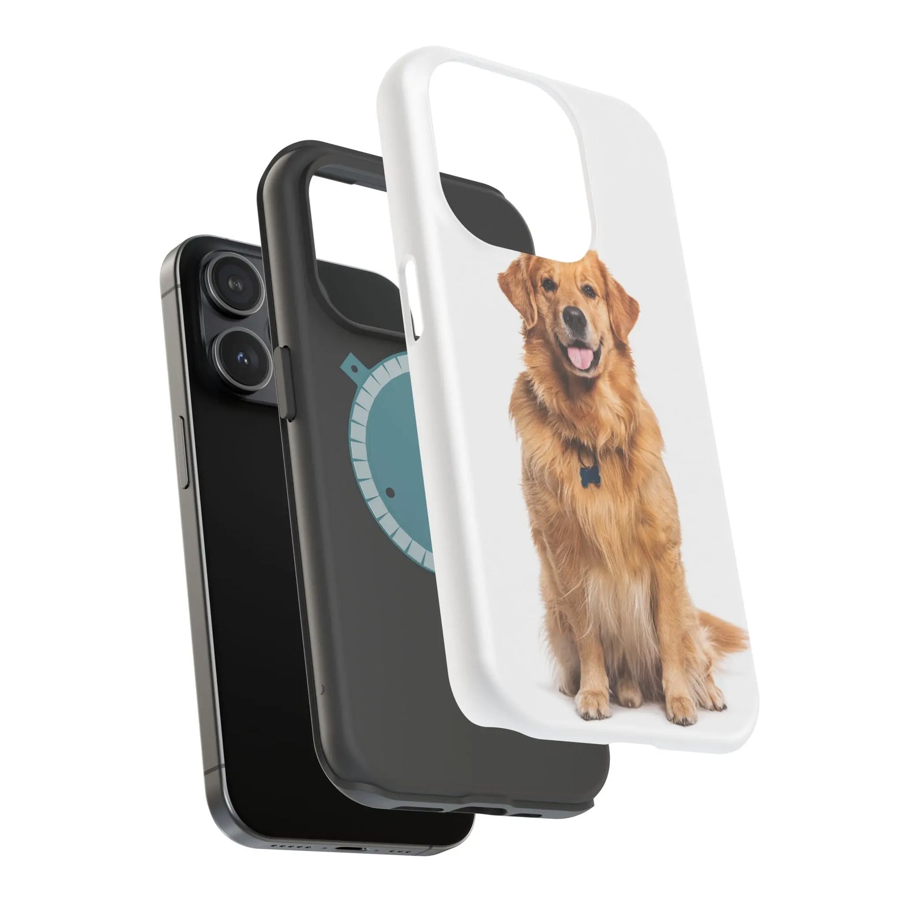MagSafe Tough Cases with Golden Retriever dog print - Shamo's