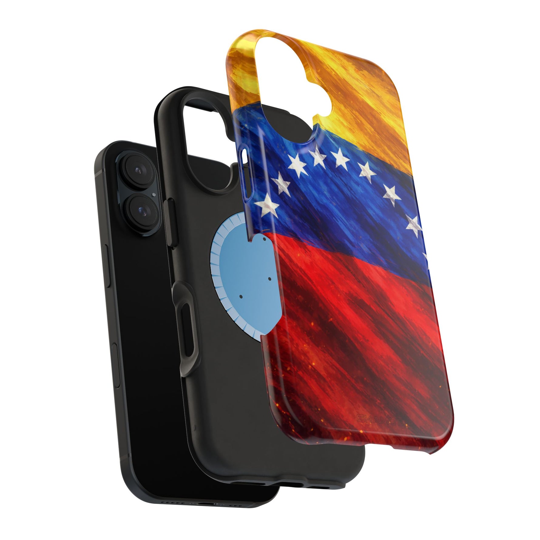 Venezuelan Flag Magnetic Impact-Resistant Phone Case with MagSafe Compatibility - iPhone 17 / Glossy - Shamo's