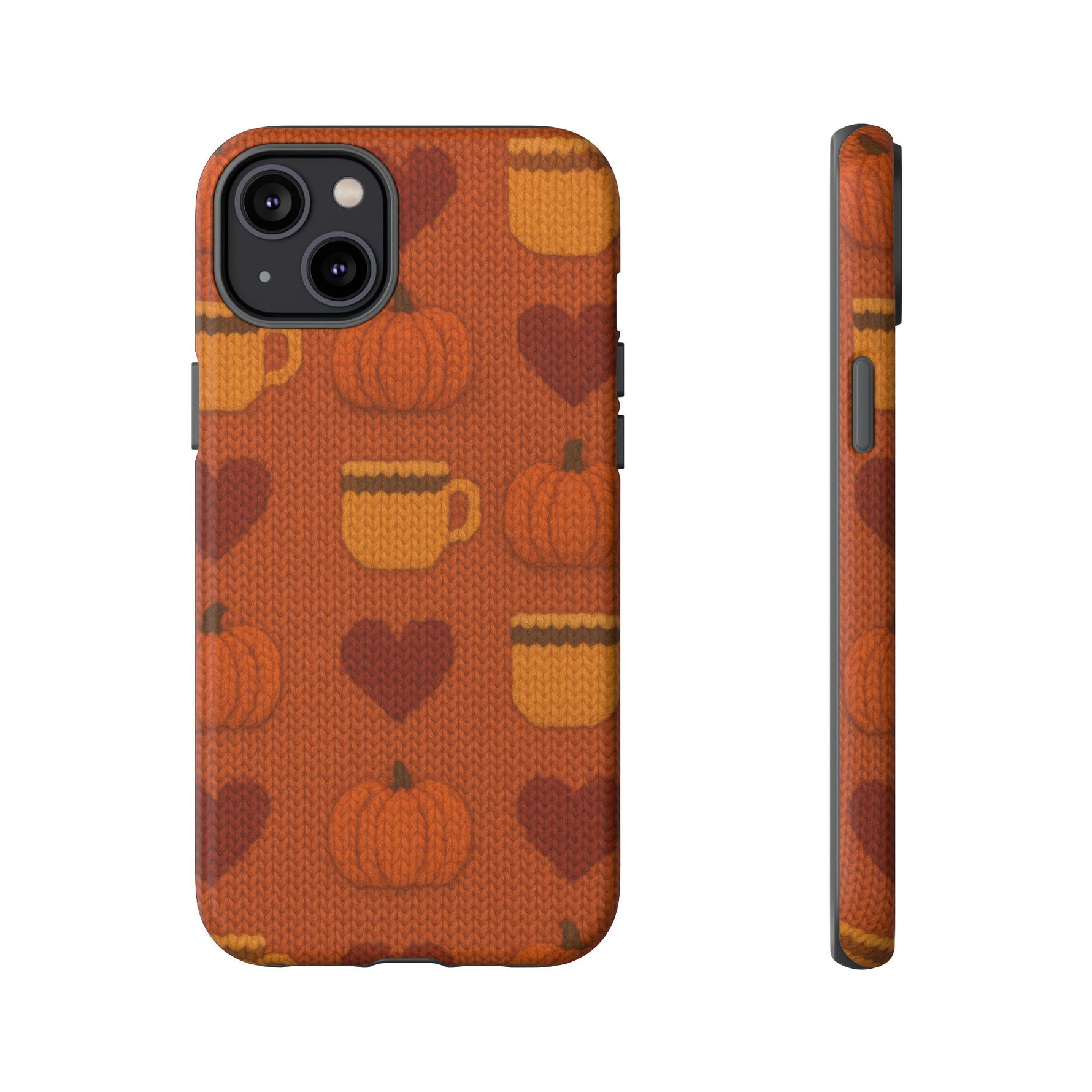 Fall Pumpkin & Coffee iPhone Case - Shamo's