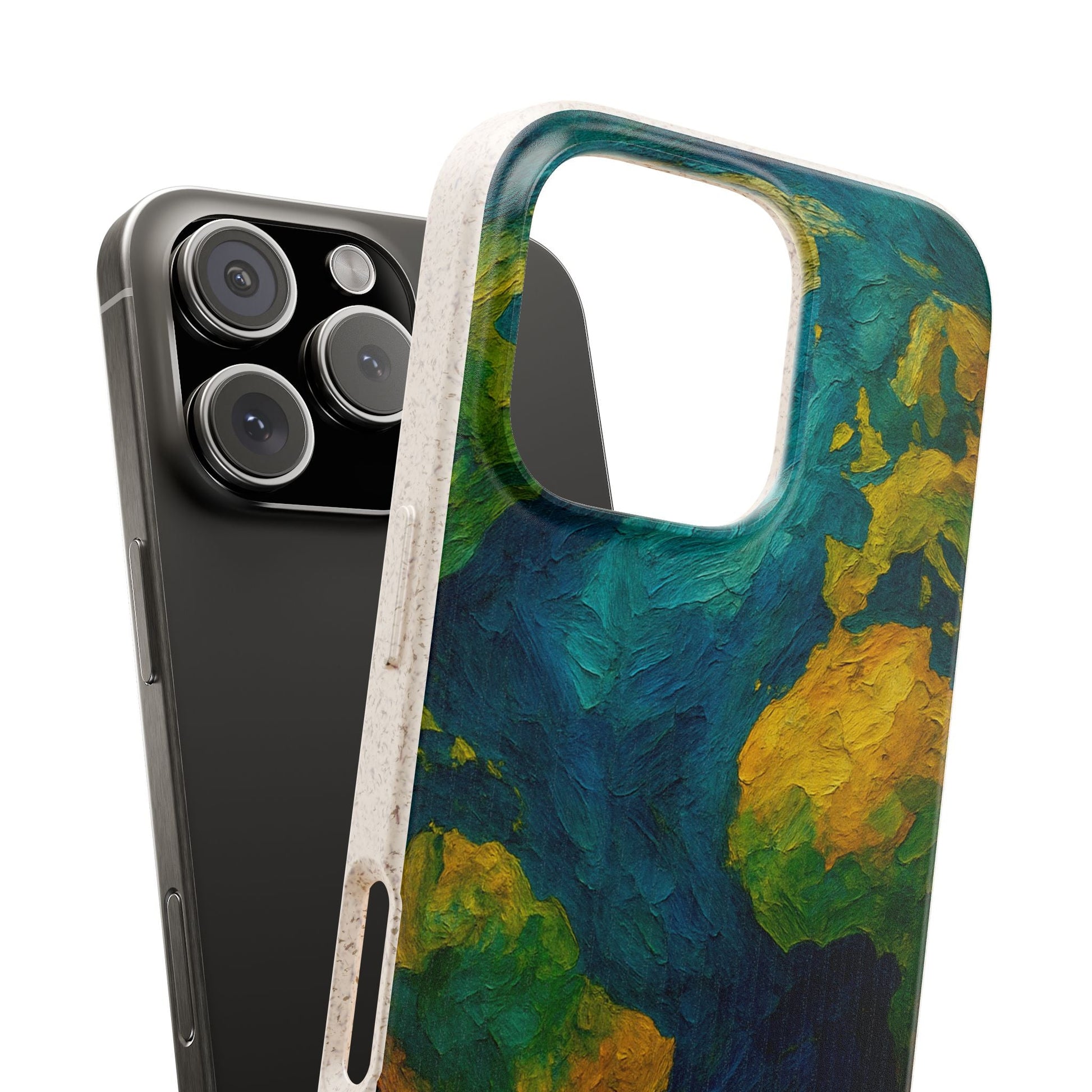 Biodegradable Phone Case — Earth Illustration Eco-Friendly Case  Shamo's