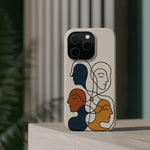 "Connected Lines" Minimalist iPhone Case — MagSafe, Magnetic Impact-Resistant  Shamo's