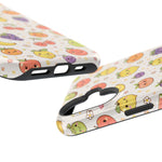 Cute Kawaii Fun Fruit Pattern Magnetic Impact-Resistant iPhone Case with MagSafe Compatibility