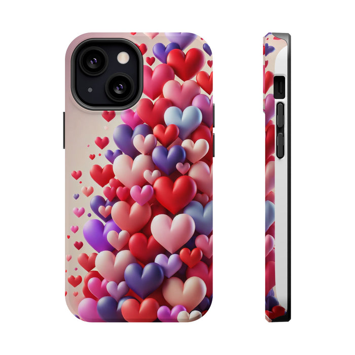 Shamo's Phone Case | MagSafe Compatible | Love Hearts Theme