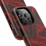 Red Marble iPhone Case with MagSafe  Shamo's