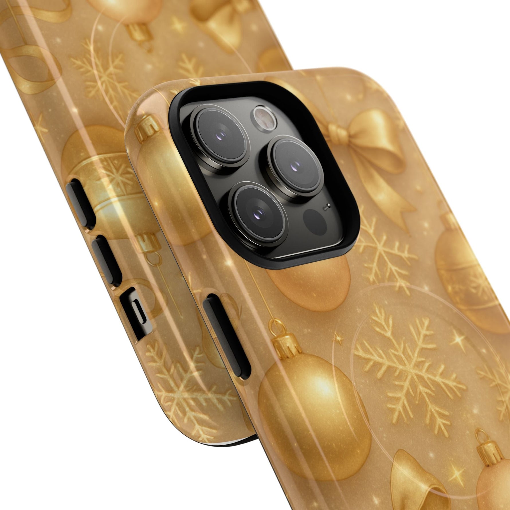Holiday Gold Ornament iPhone Case | Compatible with MagSafe  Shamo's