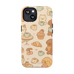 Funda para teléfono con diseño de gatos y perros y MagSafe